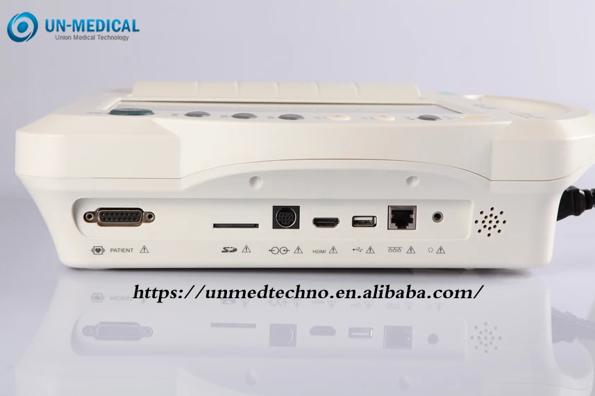 
UN8012 Color LCD Display ECG machine 12 channel portable hospital equipment 