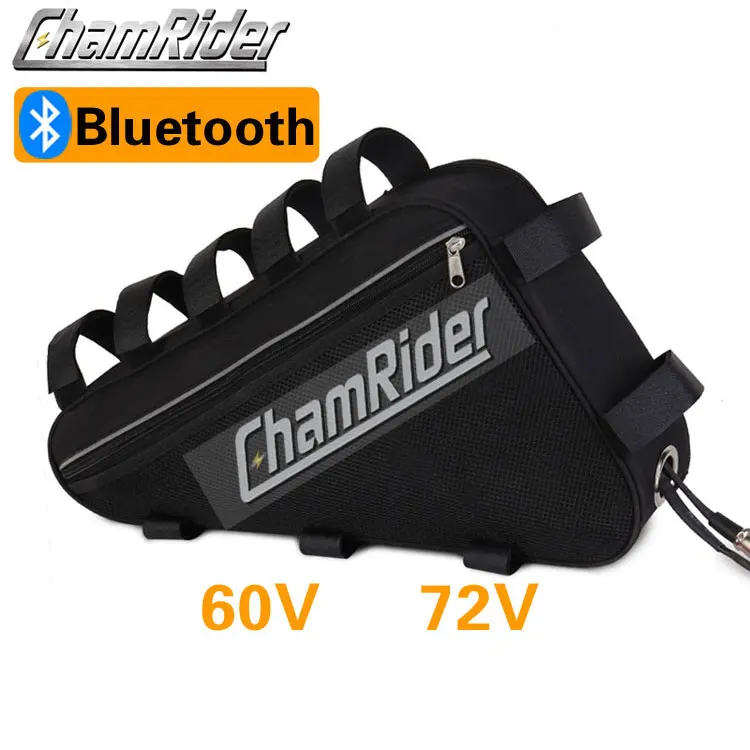 

ChamRider 60V 72V ebike Triangle battery lithium ion battery large capacity electric bicycle Battery 500W 750W 1000W 1500W 3000W