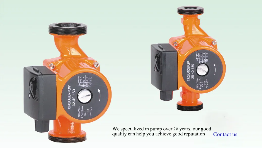 Crs25/4180 Home Use Residential Warm Water Circulation Pump For Heat