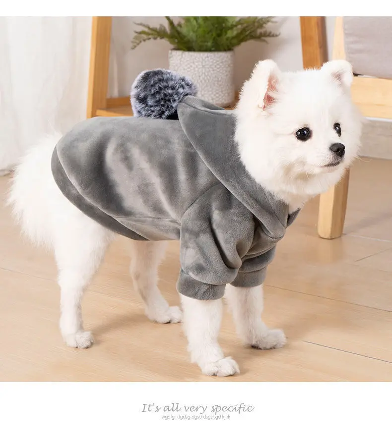 

Small Puppy Dog clothes teddy small dog kitten trend hoodie fall/winter clothing pet cat clothes