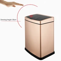 

30L Home Sensor Automatic Kitchen Garbage Bin Trash Can No inner barrel