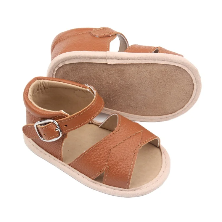 

New Design Wholesale Shoes High Quality Handmade Fancy Footwear Baby Sandals Soft Leather Toddlers Shoe Boys Girls Flat Sandal, Customized color