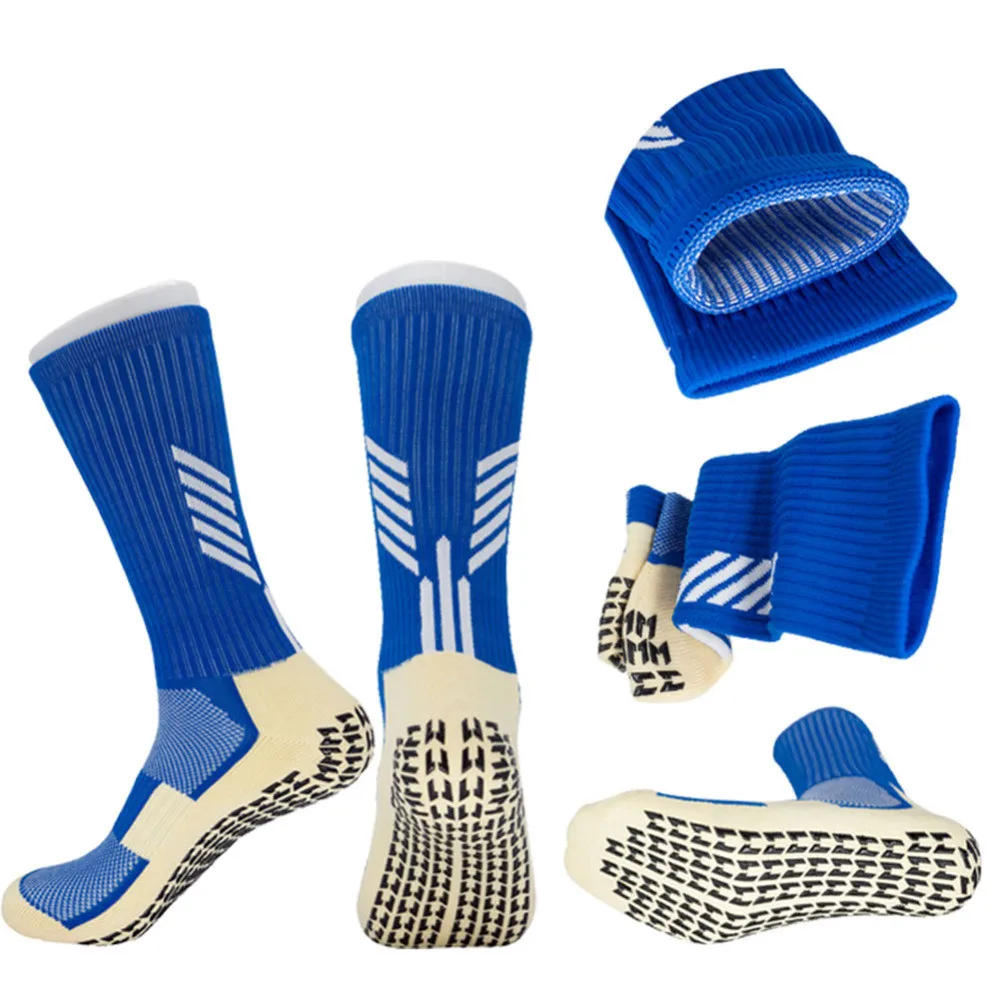 

Wholesale custom logo youth grip anti slip football socks and soccer football sox soccer socks with grip