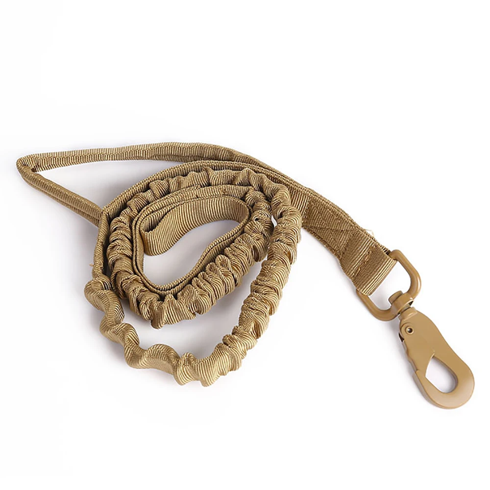 

Tactical Nylon Pet Dog Leash with Durable Buckle and Clip, for Large Medium Dogs Training Running, Colorful
