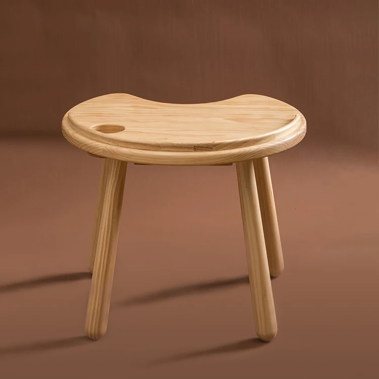 Kids Natural Wood Children Furniture Baby High Chair Dining Baby Table  For Baby Nursery Furniture Sets