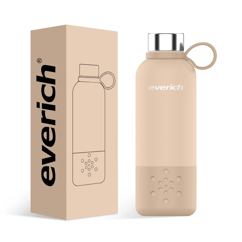 

Double Wall 500ml New Vacuum Flask Insulated Outdoor Sports Drink 18/8 Stainless Steel Water Bottles with Custom Logo