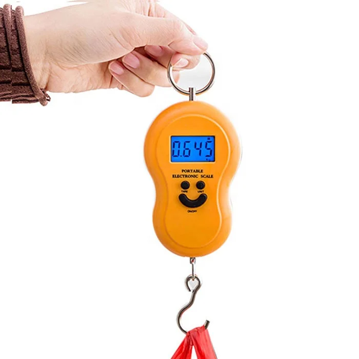 

Hot Selling Portable Luggage Scale With Big Smile Travel Luggage Hanging Scale