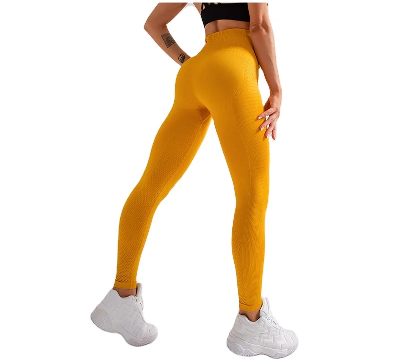 

Peach hip fitness pants tight-fitting breathable sports pants high-waist hip-lifting tight-fitting seamless yoga leggings, Colors