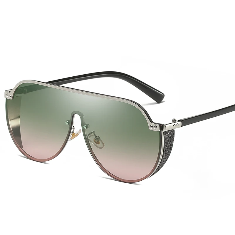 

Popular polarized sunglasses luxury sunglasses Oversized Irregular Big Frame Sunglasses Women