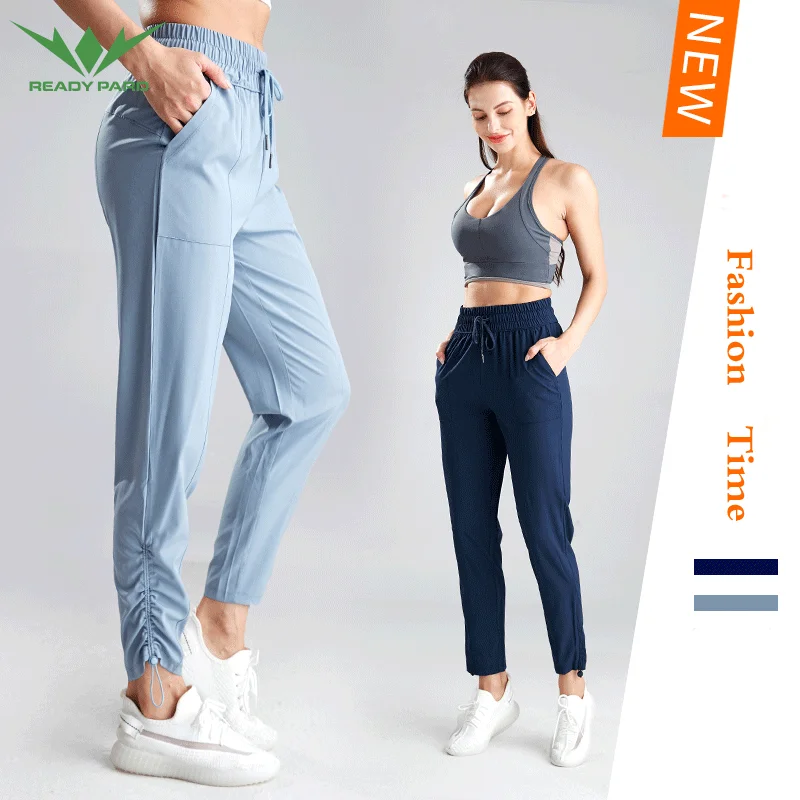 

Casual breathable foot-binding loose soft drawstring women yoga sweat pants