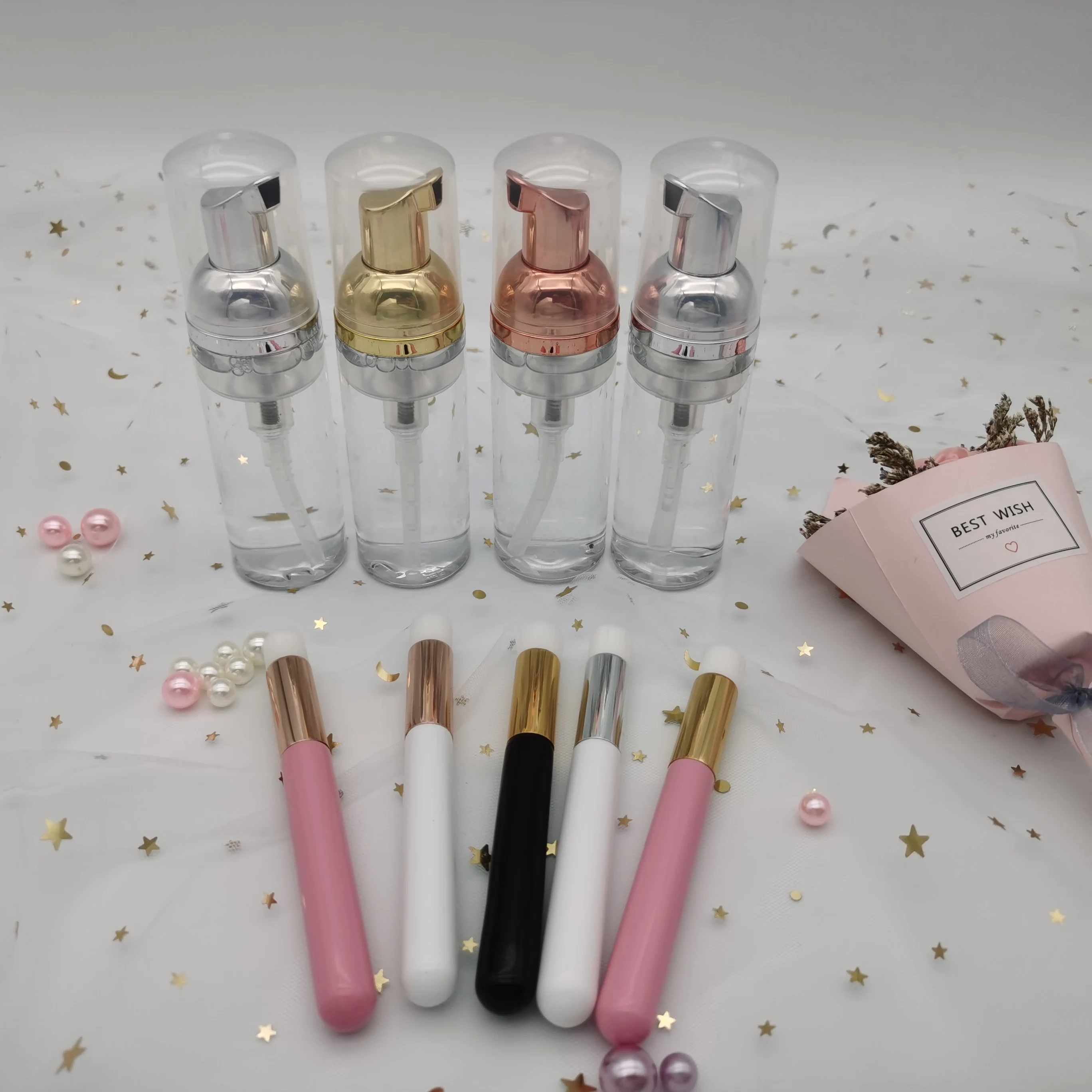 

Private Label Custom Lash Foam Cleanser Lash Shampoo Eyelash Extension Cleanser