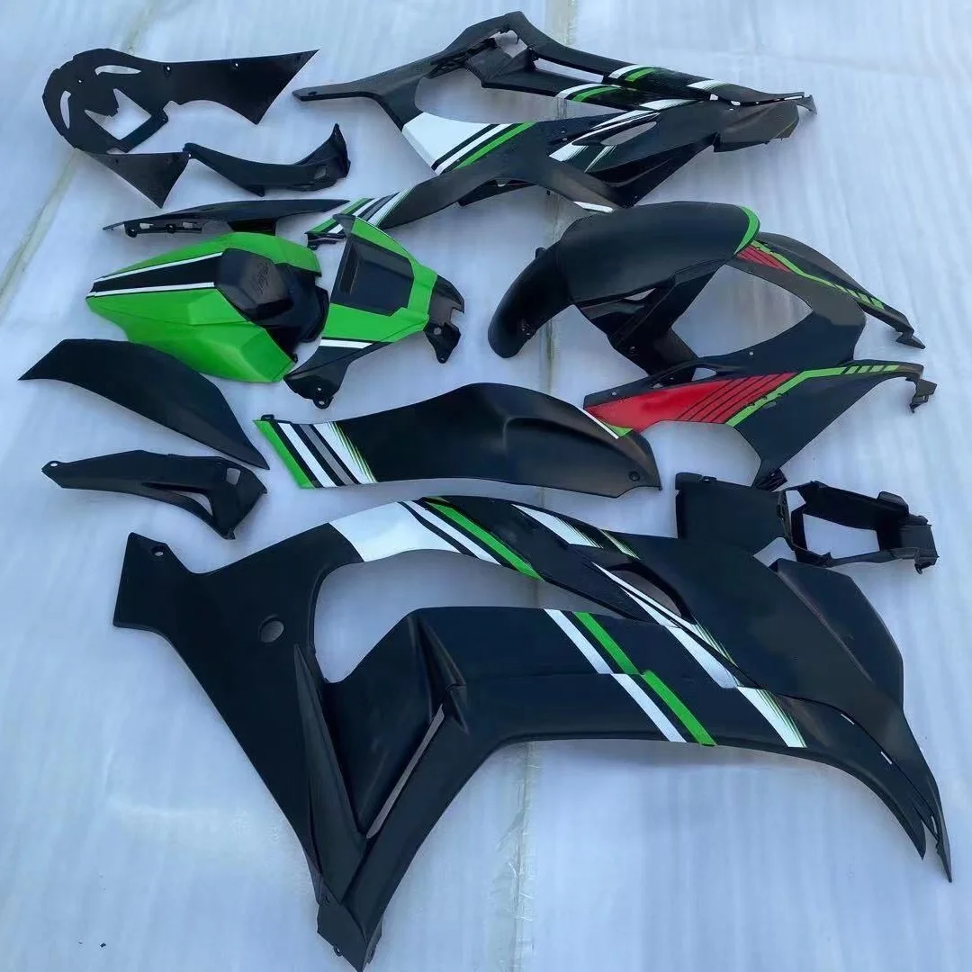 

2021 WHSC Motorcycle Plastic Fairing Kit For KAWASAKI ZX 10R 2016 Fairing Kit, Pictures shown