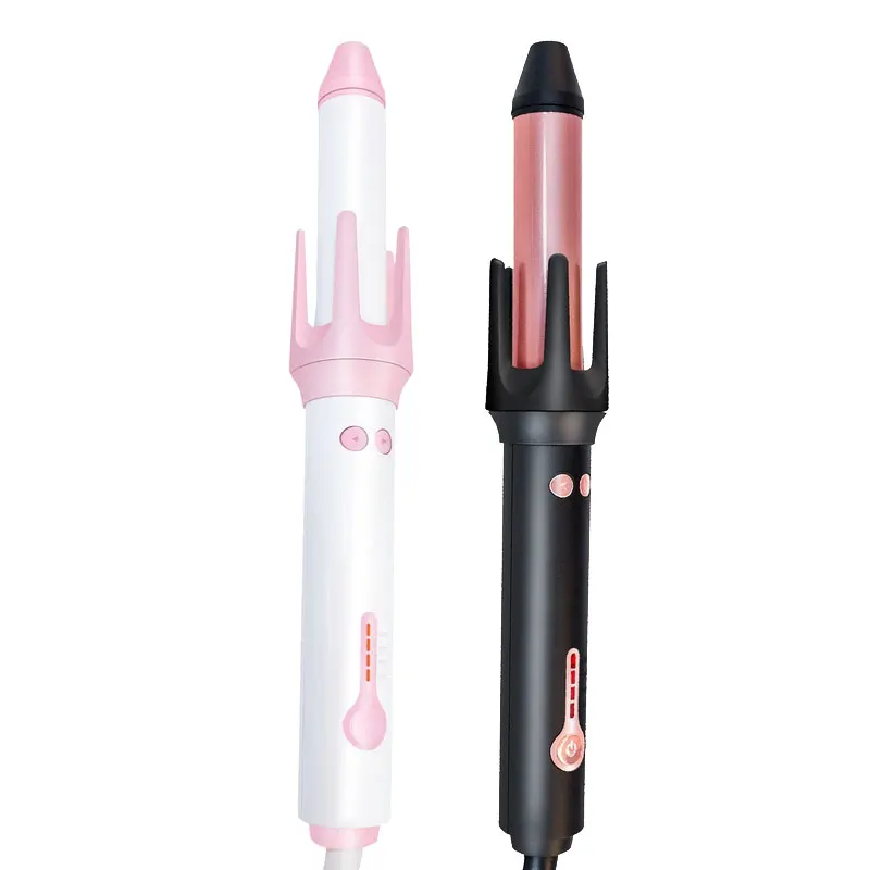 

LCD Adjustable Ceramic Curl Iron Automatic Hair Curler Rotating Hair Curling Iron