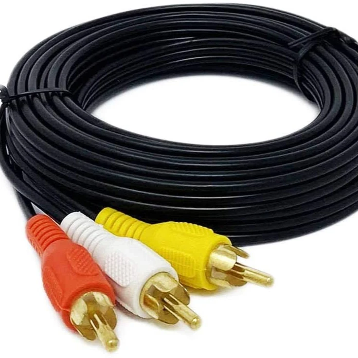 

RCA M/Mx3 Audio/Video Cable Gold Plated - Audio Video RCA Cable (3-RCA - 12 Feet) 2021 Top quality