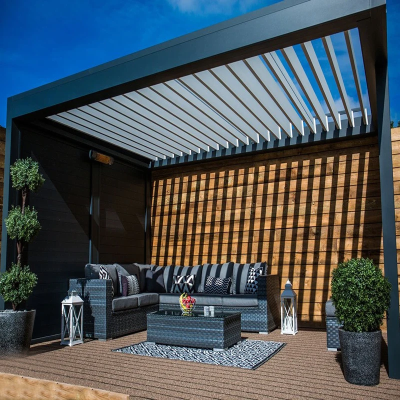 

modern garden building all weather hot tub gazebos canopy aluminium used pergola for sale, Customized colors