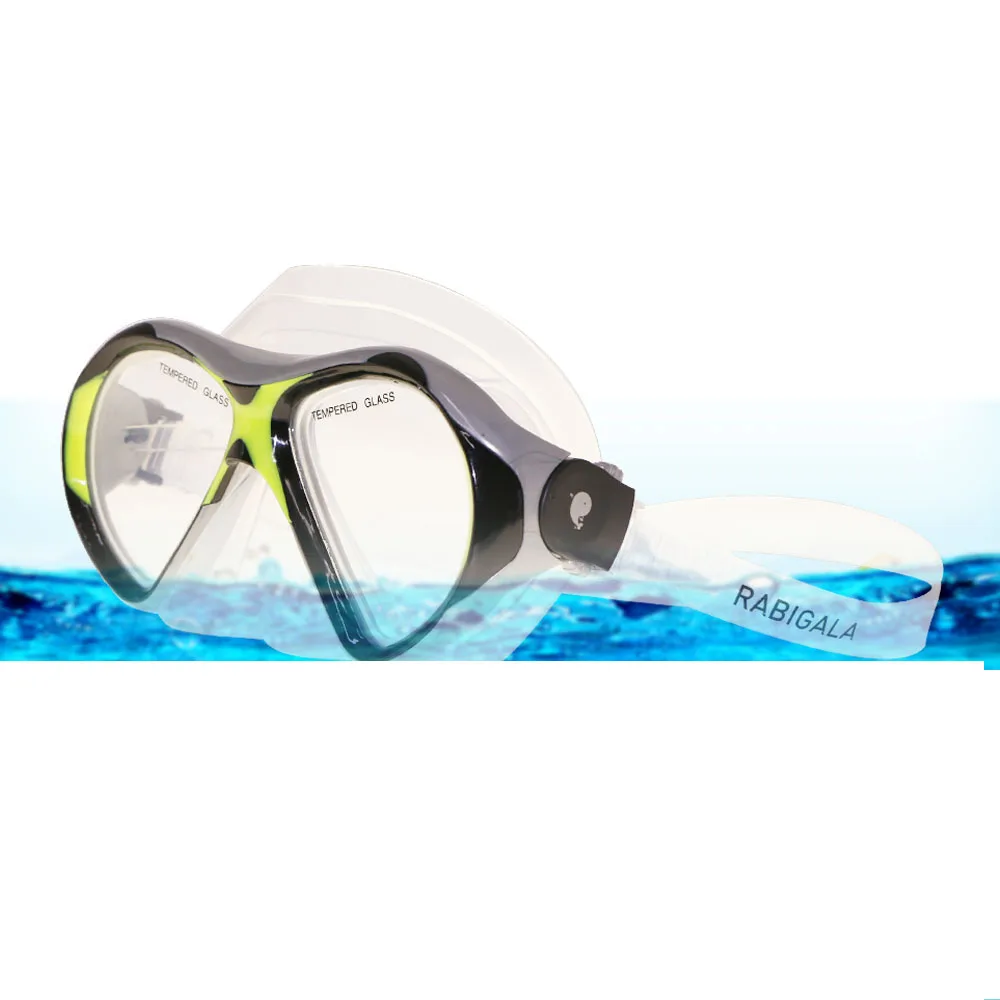 

Factory direct sale liquid silicone tempered glasses change myopic lens diving equipment underwater adult scuba diving mask, Customized