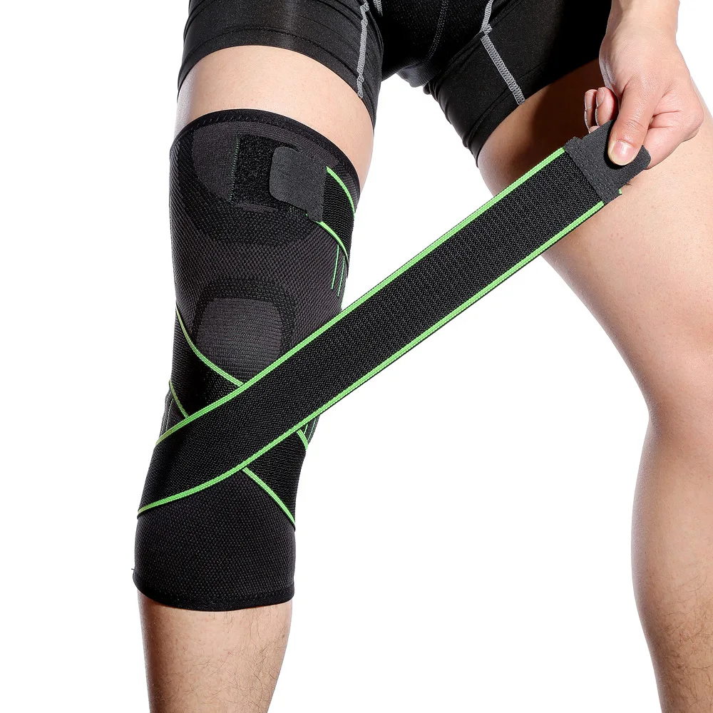 

Outdoor Brace Support Knee Padded Running Arthritis Basketball Volleyball Sport Joint Pain Relief Injury Recovery Protector