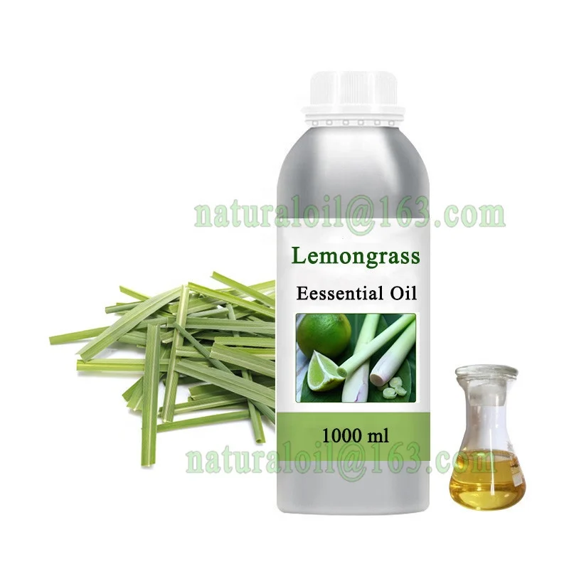 

100% pure natural Aromatherapy Oils Lemongrass essential oil Diffuser Aroma Oil for Purifying Air, Light yellow