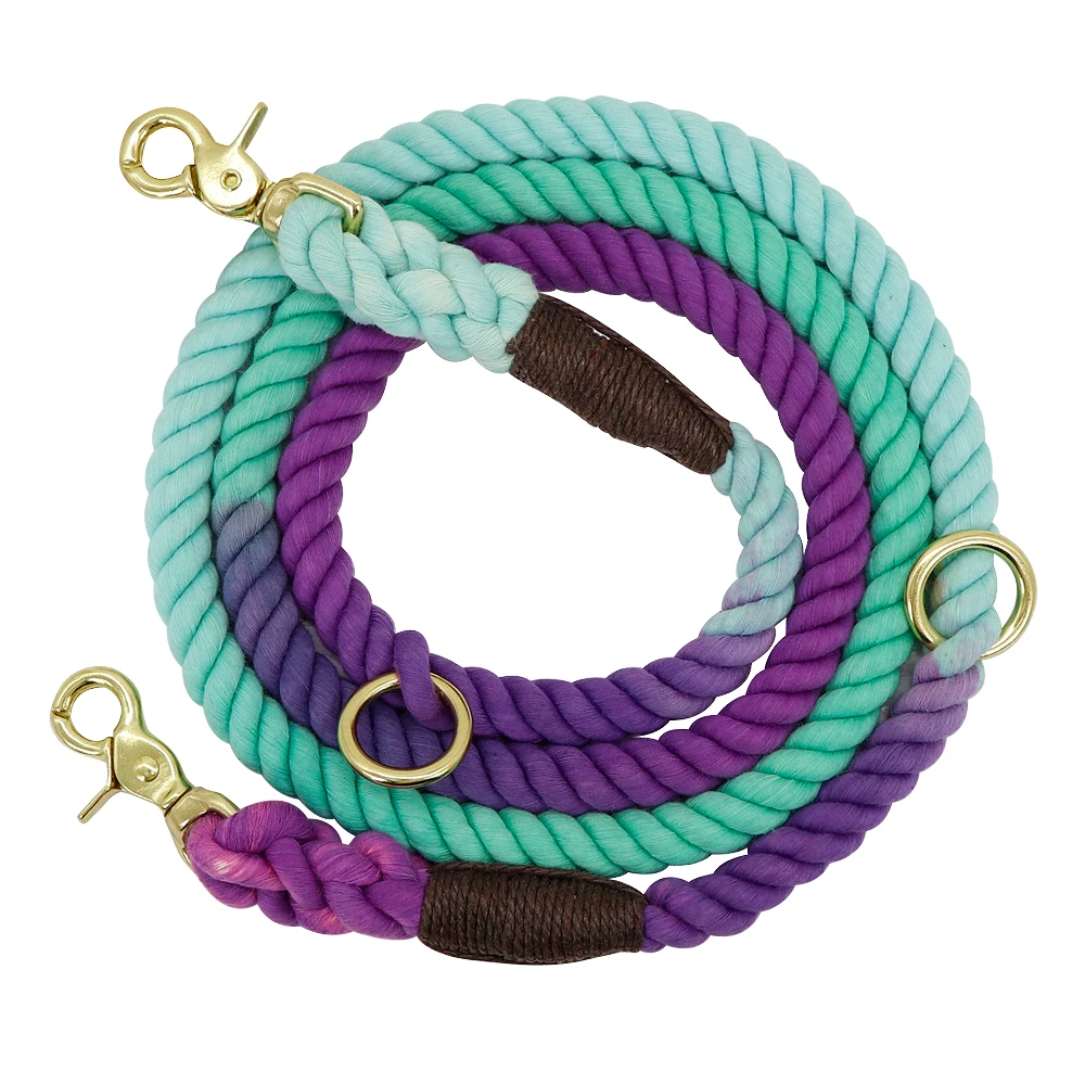 

Durable Dual Rope Dog Leash Braided Pet Dog Leash