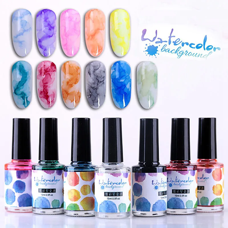 

Nail suppliers lamp painting soak off cover color cream gel polish non toxic lot ink nail polish, 12 colors for chosen