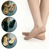 Women 1 Pair Women Summer Socks Ice Silk Socks 3D Foot Arch Massage Health Care Silica Gel Invisible Shallow Mouth Slippers