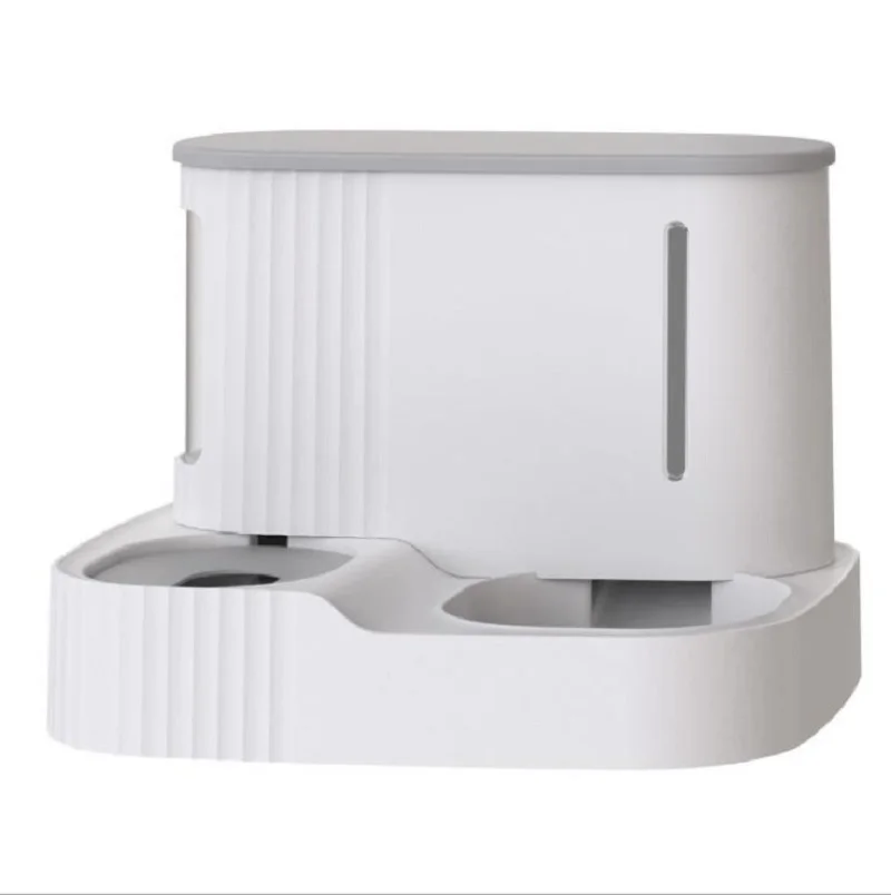 

Pet Cat food bowl 3LDog Automatic Feeder with Dry Food Storage Cat Drinking Water bowl High Quality Safety Material pet supplies