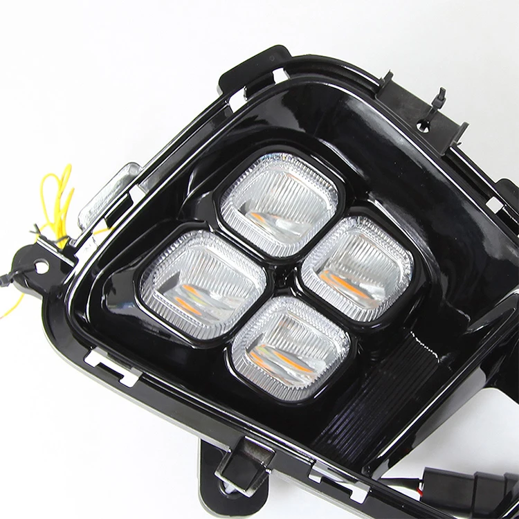 Keen New Style Car Led Daytime Running Light For 2018 2019 2020 Kia Rio