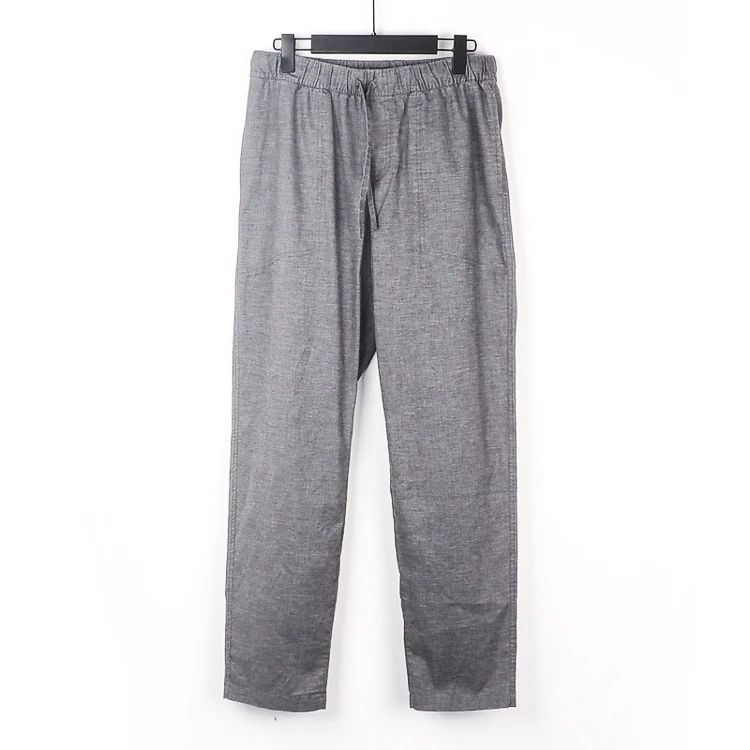 

Hemp Recycled Polyester Elastane Men's Woven Casual Pants(BST001)Made Recycled Plastic Bottles