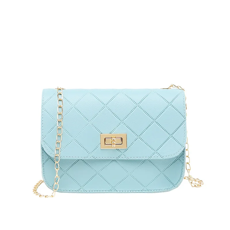 

2021 bag woman handbag Trendy Lingge chain bag small fresh and versatile one shoulder simple mobile phone bag, Customizable