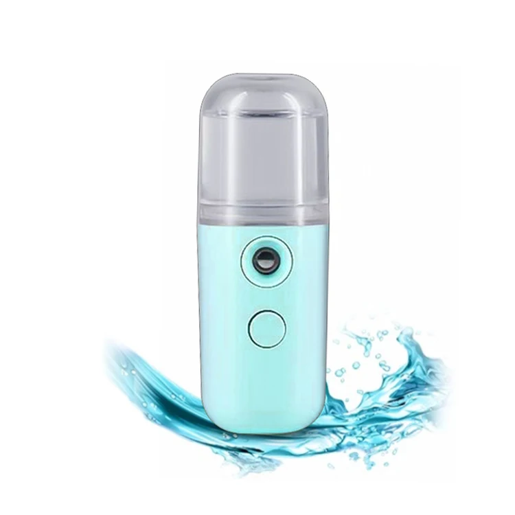 

Pulverizador Portable Steamer Face Moisturizing Facial Mister Spray Beauty Nano Mist Sprayer, Pink/white/black/teal