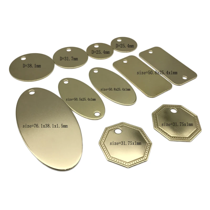 Custom Made Precision Stainless Steel, Metal, Copper Stamping Round Blanks