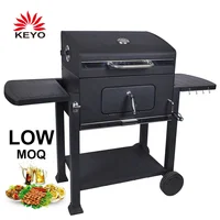 

2019 New Designs European German Large Outdoor Garden Heavy Duty Machine Charcoal Barbecue Grills