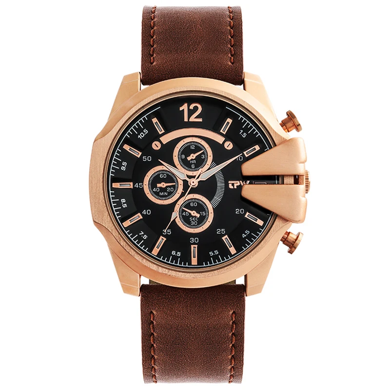 

decorative sub dial quartz men watch china wholesale