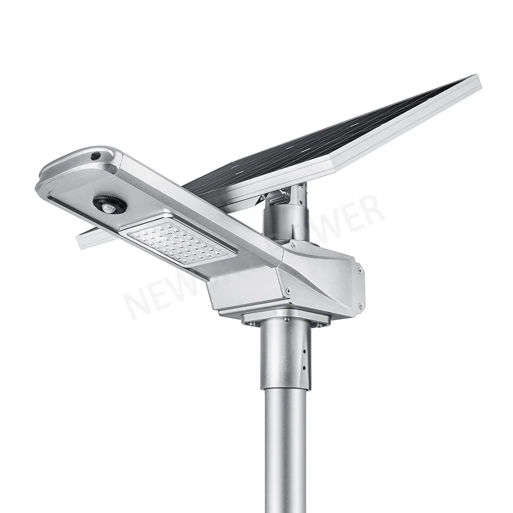 Patent Design 8M Pole Mounted 60W Super Bright Solar Roadway Light