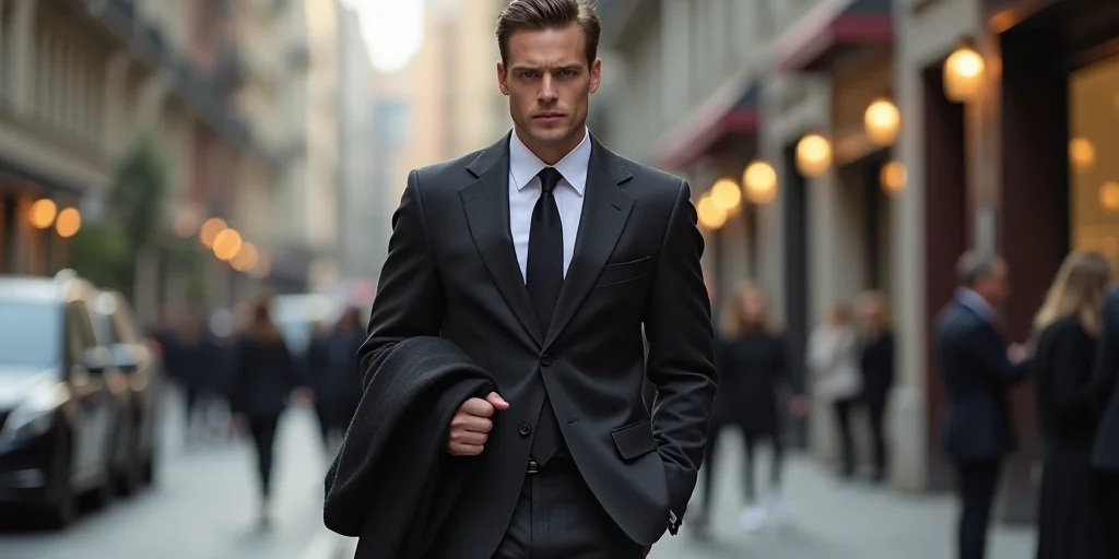Grey Suit And Black Tie Style Guide – Alibaba.com