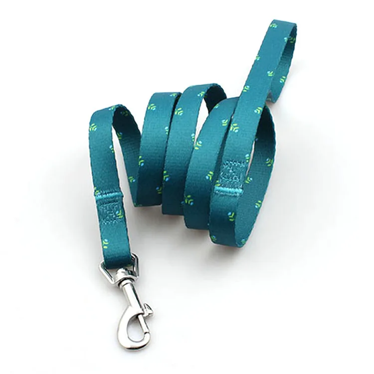 

High quality custom durable logo pet leash for big dogs
