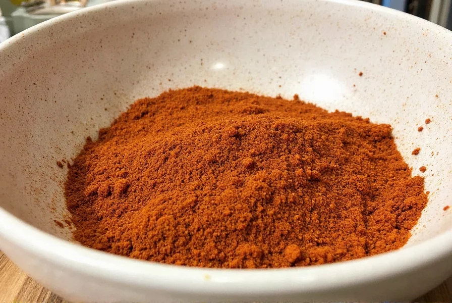 Toasting cumin and chili in a skillet