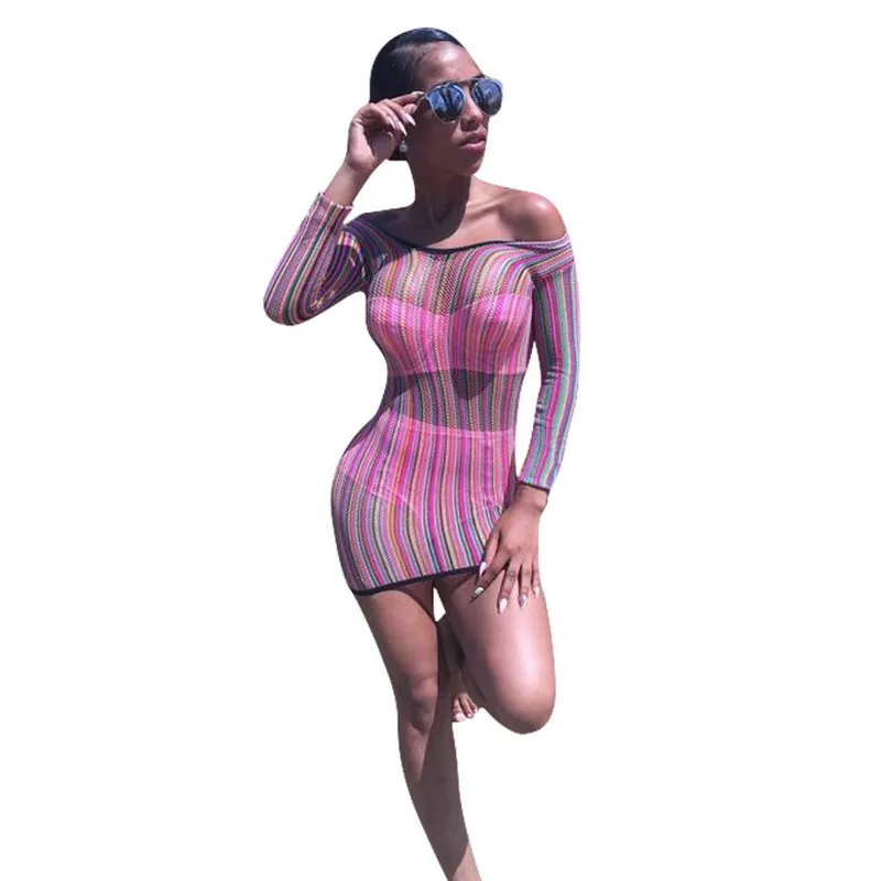 

2019 Accept Custom Fashion Sexy Solid Color Sleeveless Plus Size Mesh Transparent Women Dress, Black;wine red;white;blue