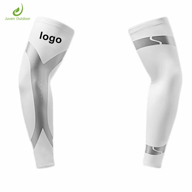 

Wholesale sports elastic elbow support brace warmers non-slip exercise friendly cycling compression arm sleeve, Customized color