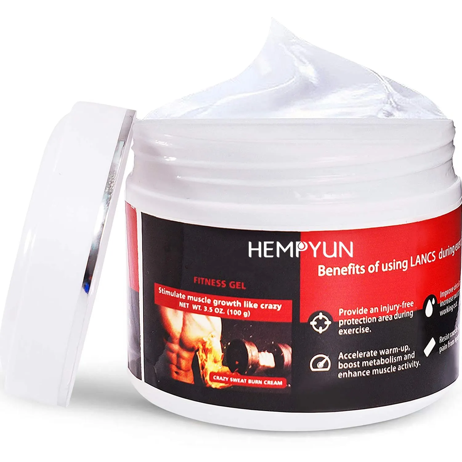 

Sweat Cream Private Label OEM Hot Cream Crazy Oil Fat Burning Workout body burner cream slimming