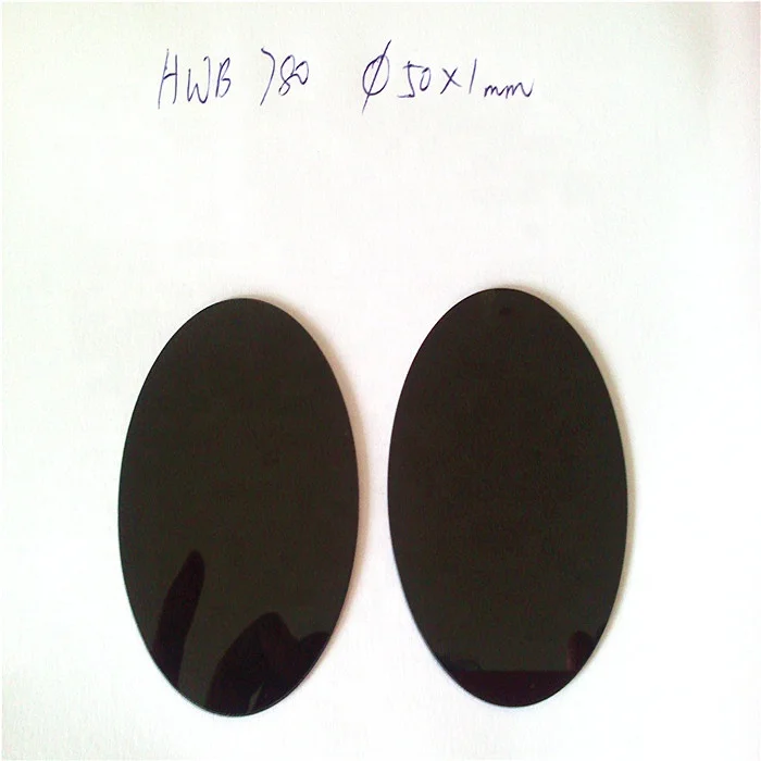 Visible Light Absorb Infrared Imaging Camera Filter Hwb760 Rg760 Ir76