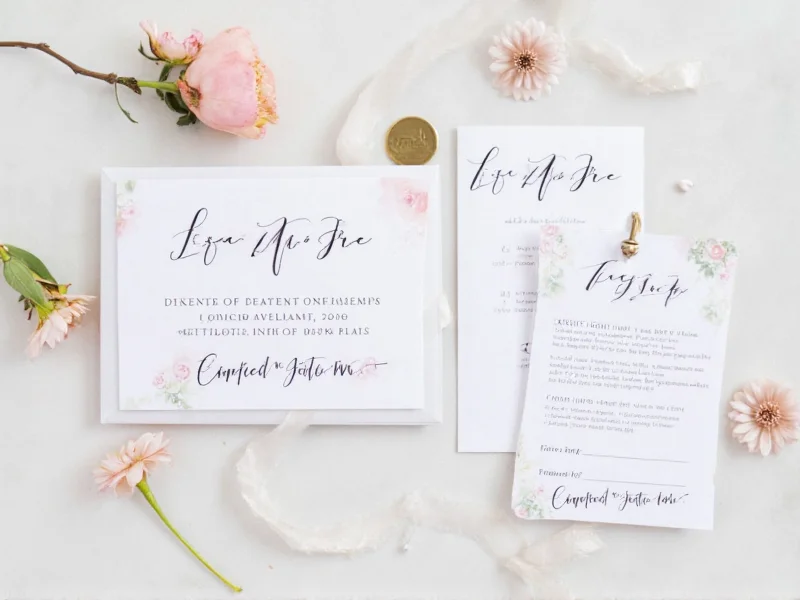 wedding stationery diy