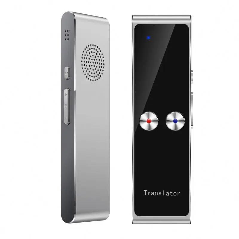 

High-end Upgrade Version Smart Instant Voice Translator T8+ Two-Way Real Time 68-Languages Translation, Black, accept customized color