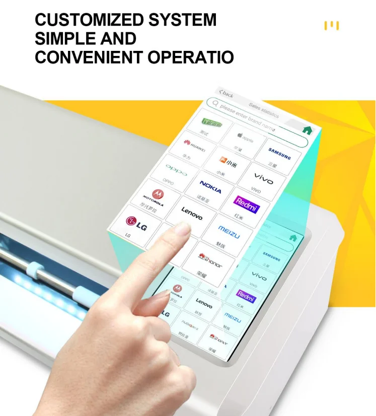 refox screen protector machine