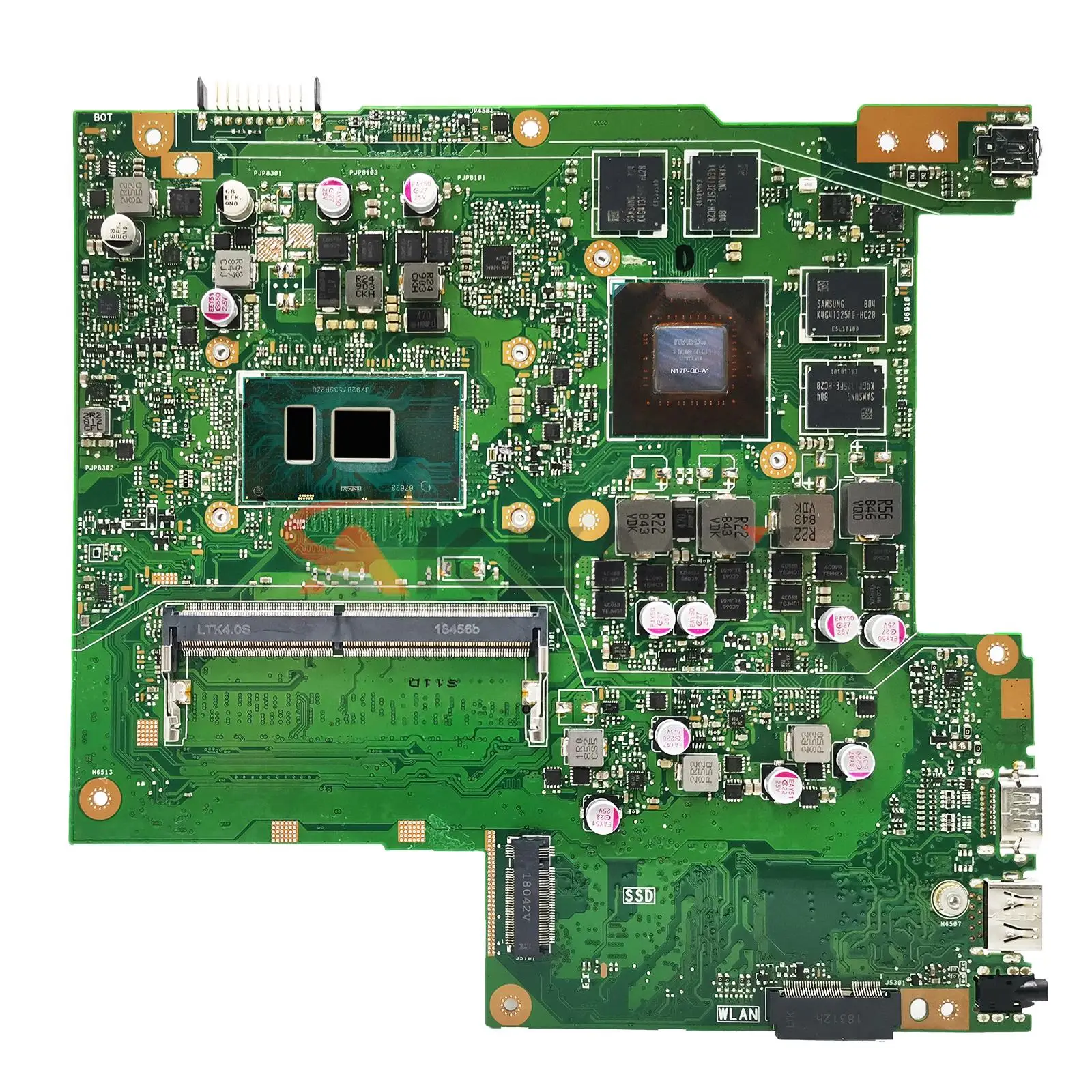 

X560UD Mainboard For asus VivoBook X560 NX560UD X560U X560UD X560UD Laptop Motherboard I5-8250U I7-8550U I5-7200U GTX1050