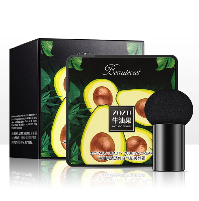 

ZOZU avocado moistening Foundation make up bb cream korean cosmetics air cushion CC cream