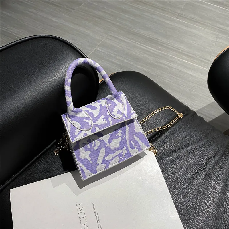 

BUSY GIRL AL5387 Designer bags women famous brands ladies and women handbags, Purple leoopard/pink check/pink leaves/blue leaves
