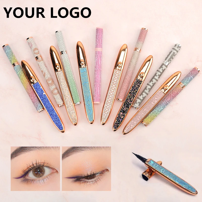 

Lashglue Glue Pen Eyeliner Eye Makeup Magnetic Eyelashes Waterproof Eyeliner, Multi-colored