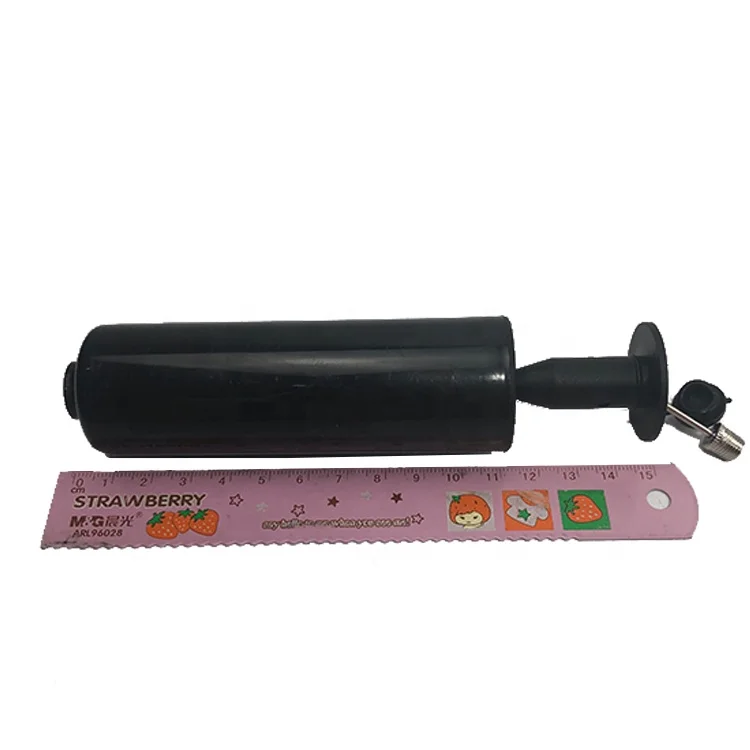 

6 inch mini Black hand pump with steel needle, Blue , black or customized