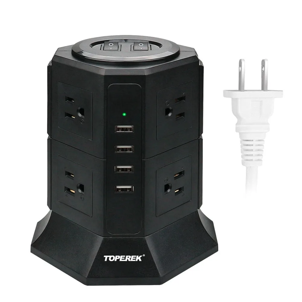 3pin Plug Socket Multi Plug Socket Extension Cord Power Socket With